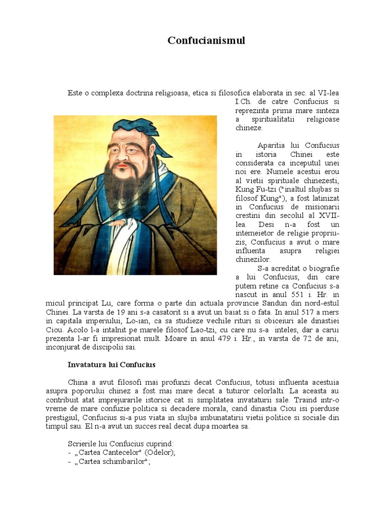 Реферат: Confucius Essay Research Paper ConfuciusIf our government